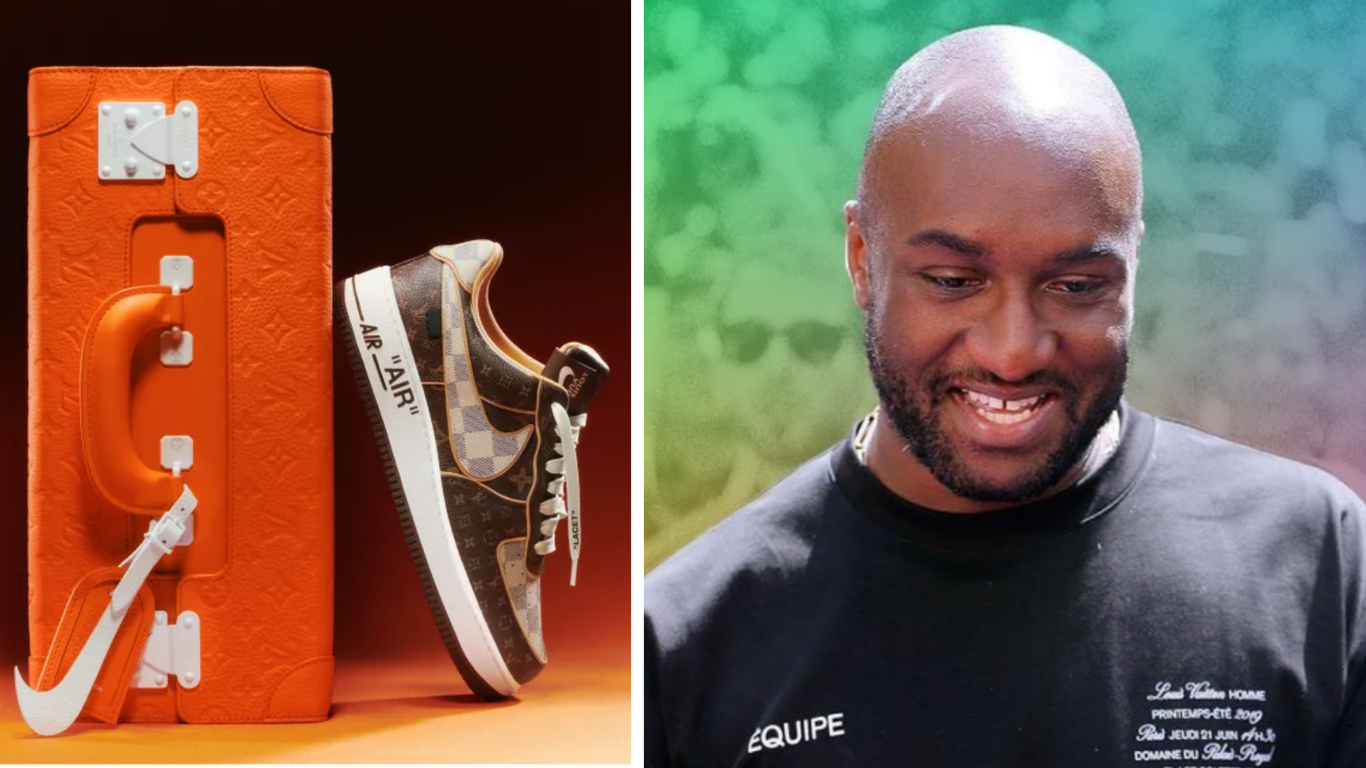 Nike x Louis Vuitton Air Force 1s At A $90,000 Bid On Sotheby's Auction