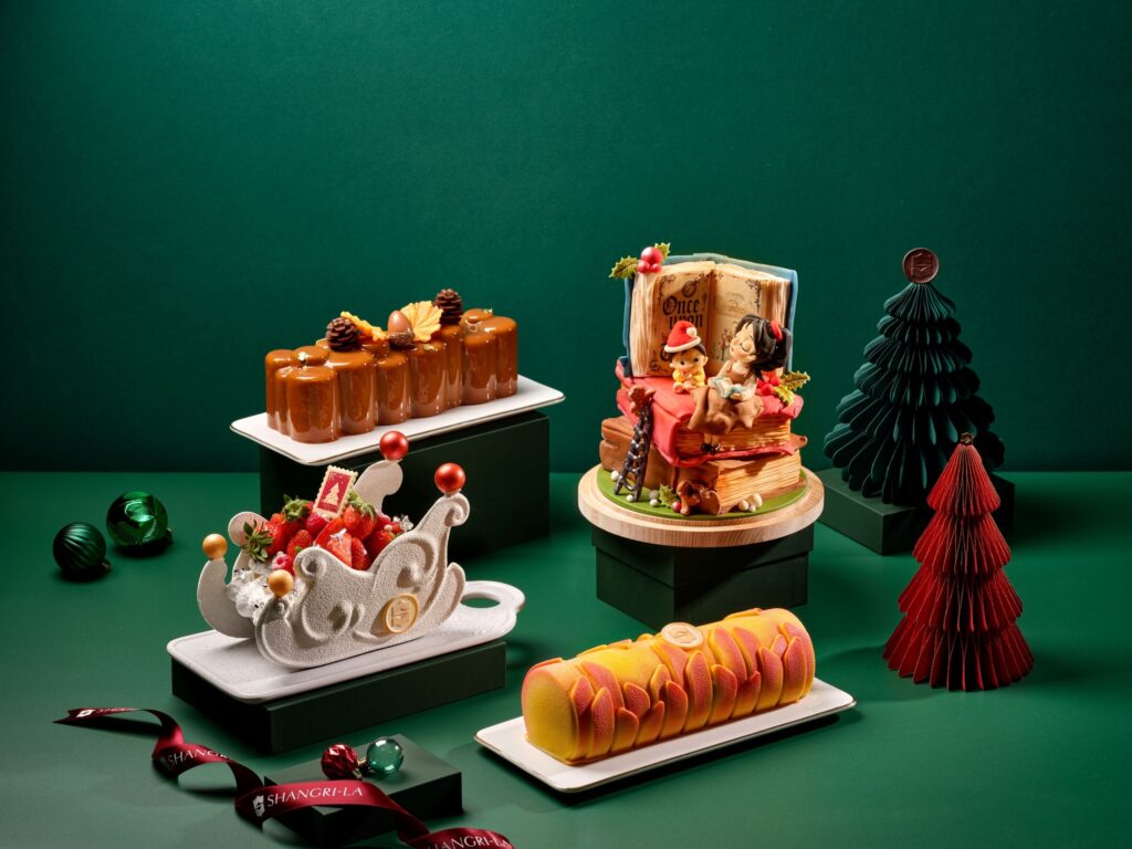 best Christmas log cakes in Singapore